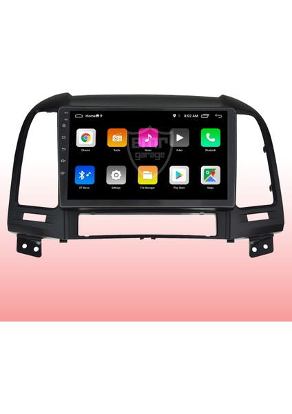 Hyundai Santa Fe Android Carplay Navigasyon Multimedya Ekran Teyp 2gb Ram + 32GB HDD modelleri
