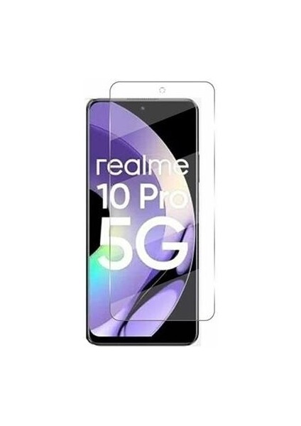 Realme 10 Pro Şeffaf Esnek Nano Cam Ekran Koruyucu