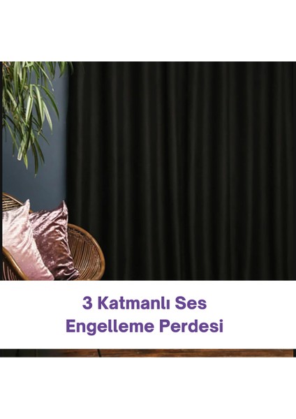 3 Katmanlı Akustik Ses Engeleyici Perde 130X250CM Pileli- %100 Işık Geçirmez-Yalıtım Perdesi fiyatları