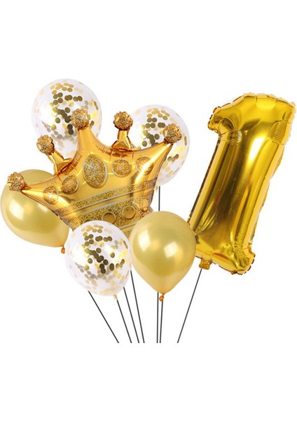 Mini Party Store Kral Taç Balon Set