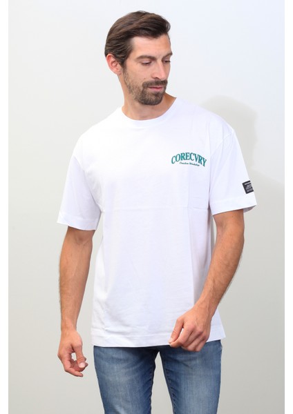 Corecvry Sırt Baskılı T-Shirt CORECVRY01