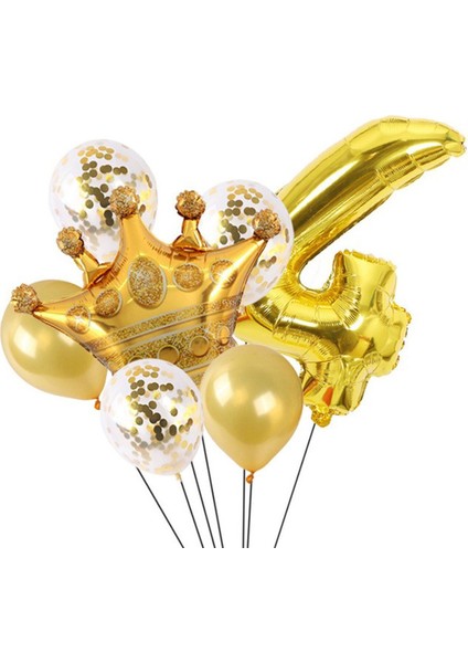 Mini Party Store Kral Taç Balon Set