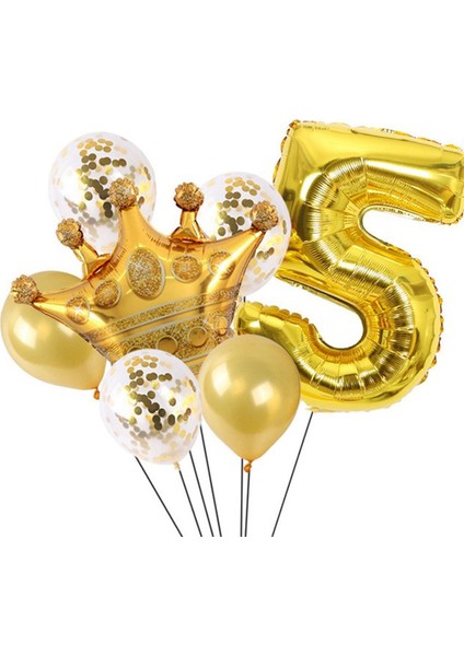 Mini Party Store Kral Taç Balon Set