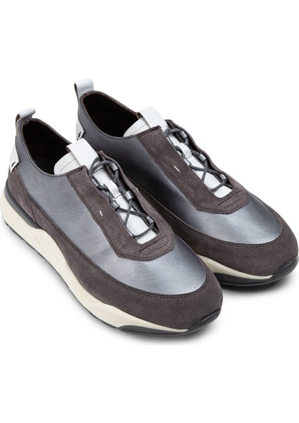 Süet Gri Sneaker Erkek Ayakkabı
