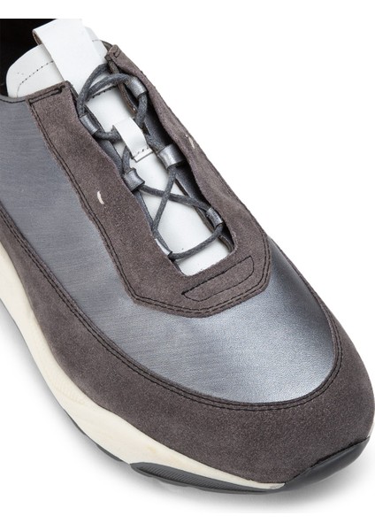 Süet Gri Sneaker Erkek Ayakkabı