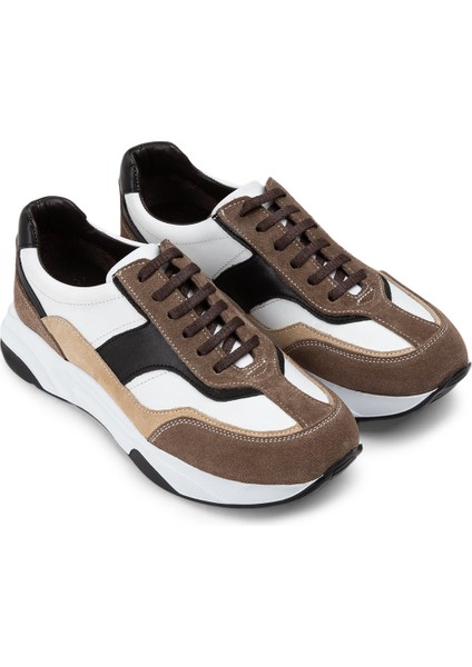 Süet Vizon Rengi Sneaker Kadın Ayakkabı fırsatları