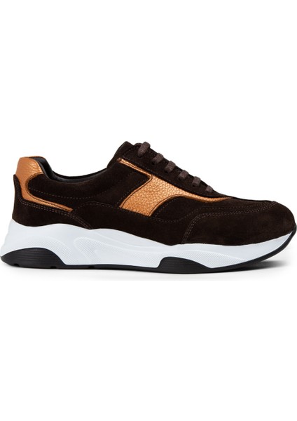 Süet Kahverengi Sneaker Kadın Ayakkabı fırsatları