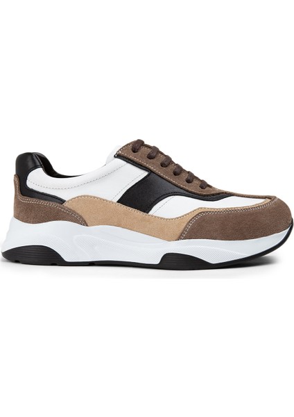 Süet Vizon Rengi Sneaker Kadın Ayakkabı modelleri