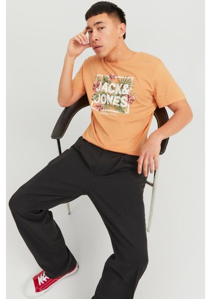 12224688-23Y Jjbecs Shape Tee Ss Crew Neck Erkek T-Shirt fiyatları