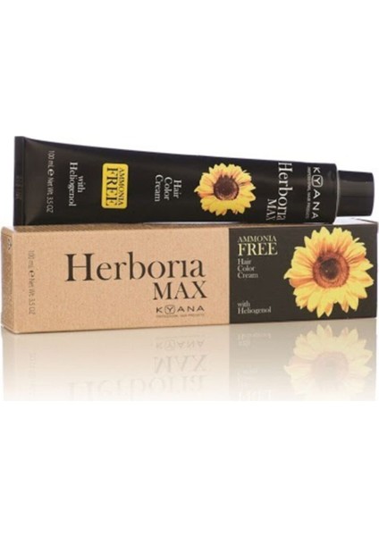 Herboria Max Amonyaksız Saç Boyası 100 ml | No - 1.01