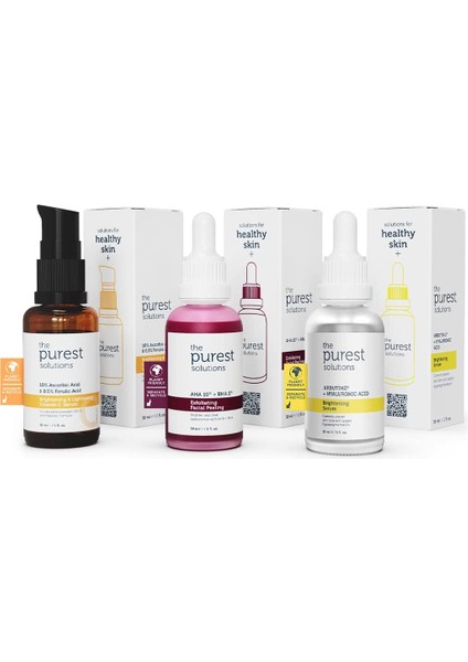 The Purest Solutions, Canlandrc, Koyu Lekelerde Etkili, Renk Tonu Eşitlemeye Yardmc Cilt Bakm S
