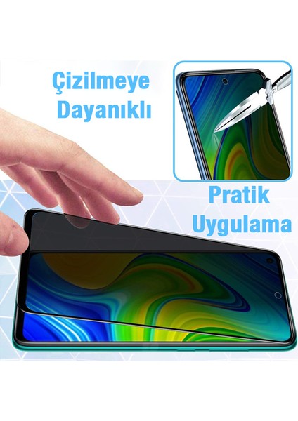 Sm Galaxy M31S 3D Full Privacy Gizlilik Tempered Cam Ekran Koruyucu