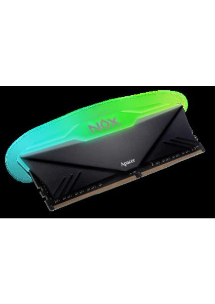 Nox Rgb Aura Black 8gb 3200MHZ CL16 Ddr4 Gaming Ram (AH4U08G32C28YNBAA-1)