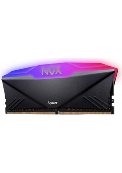 Nox Rgb Aura Black 8gb 3200MHZ CL16 Ddr4 Gaming Ram (AH4U08G32C28YNBAA-1)