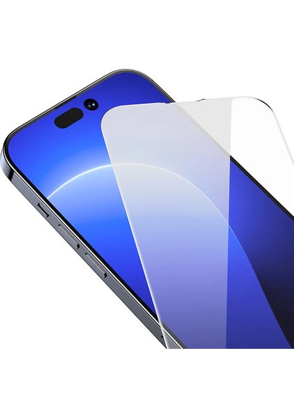 0.3mm Crystal Shatter iPhone 14 Plus 13 Pro Max Tempered Ekran Koruyucu 2 Adet