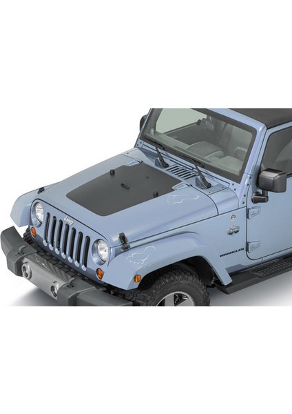 Jeep Wrangler Liberty Arctic Edition Krom Metal 3m Bagaj ve Çamurluk Plaka modelleri