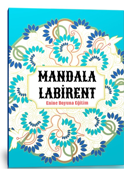Mandala Labirent Bulmaca Kitabı