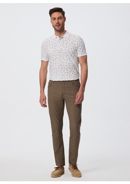 Lee Cooper Yüksek Bel Regular Straight Deve Tüyü Erkek Chino Pantolon 232 Lcm 221005 Rıcky Nd1 Camel