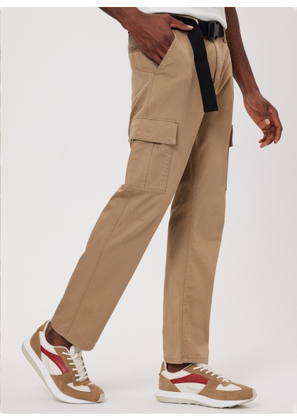 Normal Bel Rahat Bej Erkek Chino Pantolon 232 Lcm 221008 Faır 1 Bej
