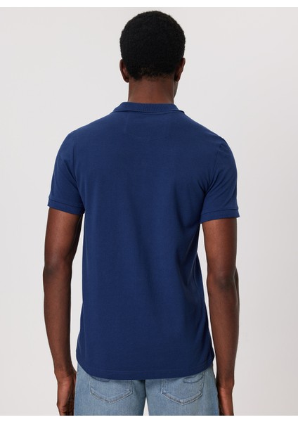 Polo Yaka Lacivert Erkek T-Shirt 232 Lcm 242009 Shark Lacivert fırsatları