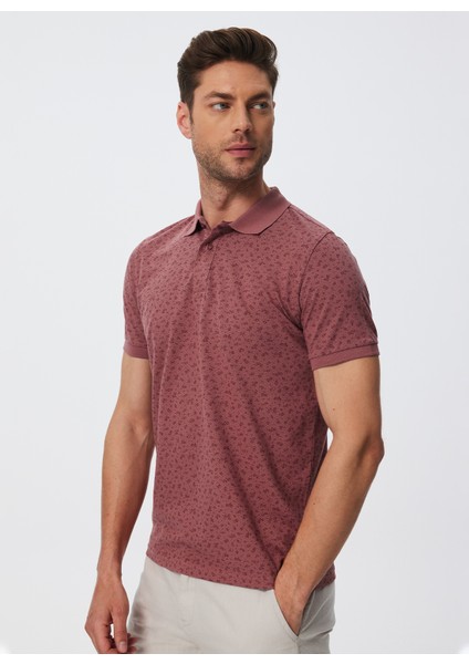 Polo Yaka Kırmızı Erkek T-Shirt 232 Lcm 242009 Shark Kırmızı modelleri