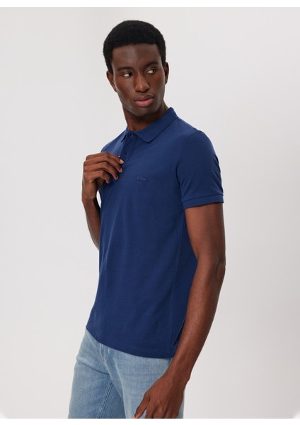 Polo Yaka Lacivert Erkek T-Shirt 232 Lcm 242009 Shark Lacivert fiyatları