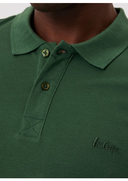 Polo Yaka Yeşil Erkek T-Shirt 232 Lcm 242010 Palm Canlı Yeşil fırsatları