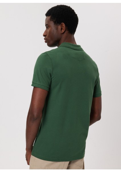 Polo Yaka Yeşil Erkek T-Shirt 232 Lcm 242010 Palm Canlı Yeşil indirimleri