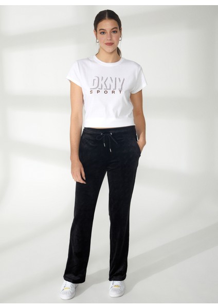 Jeans Bisiklet Yaka Düz Siyah Kadın T-Shirt DP2P3174 fiyatları