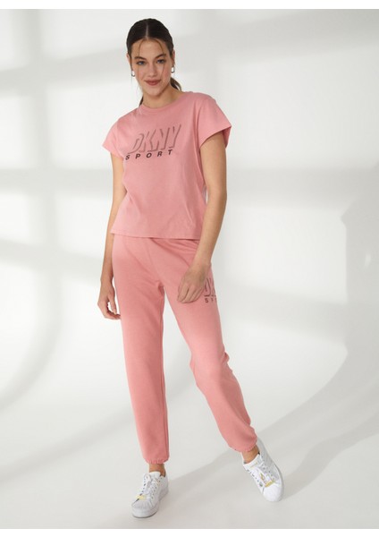 Jeans Bisiklet Yaka Düz Bronz Kadın T-Shirt DP2T9147 fiyatları