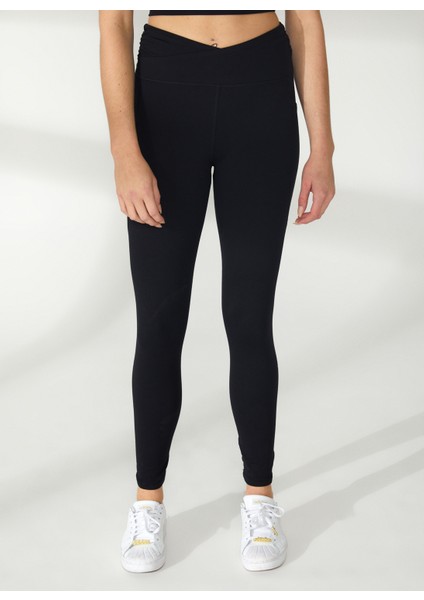 Jeans Bisiklet Yaka Düz Siyah Kadın T-Shirt DP2P3052 modelleri