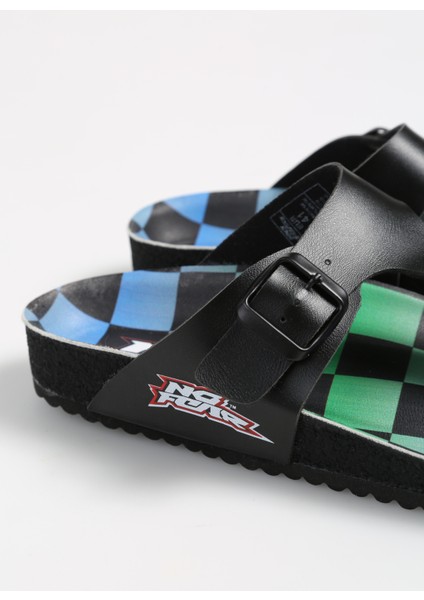 Siyah - Mavi Erkek Lifestyle Ayakkabı NFR-1003