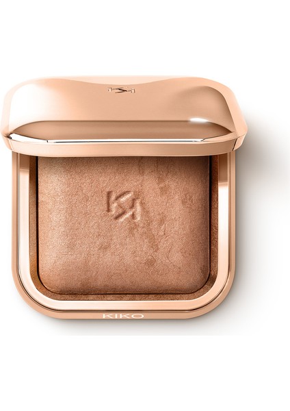 KikoMilano Bronzer-Sılky Glow Baked Bronzer-01 Warm Sienna