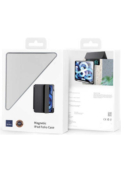 Apple Ipad 9. 8. 7. Nesil 10.2" Kılıf Kalem Bölmeli Arkası Şeffaf A2602 A2603 A2604 A2605 (Nort) indirimleri