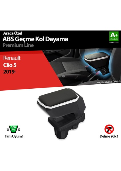 Renault Clio 5 Kol Dayama Kolçak Geçmeli Abs 2019