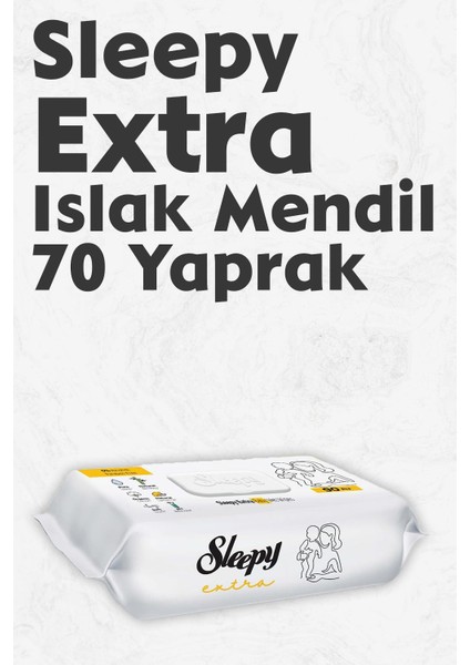 Extra Islak Mendil 70 Adet