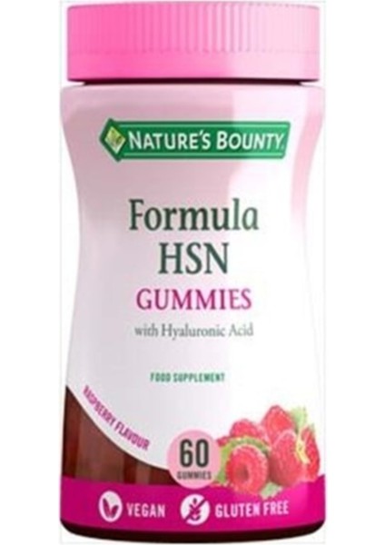 Formula Hsn Gummies With Hyaluronic Acid 60 Adet