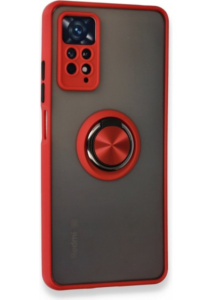 Xiaomi Redmi Note 11 Pro Kılıf Standlı Yüzüklü Buzlu Tasarım Arka Kapak fiyatları