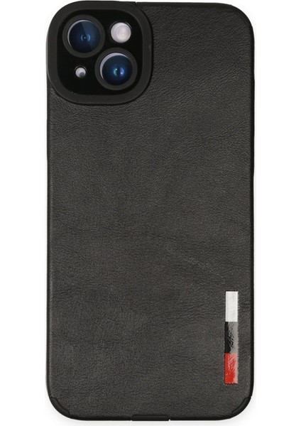 Apple iPhone 14 Kılıf Deri Tasarım Yeni Lüx Silikon