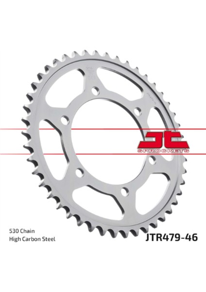 Yamaha Fz1/fzs/fz6 Fazer S2-YZFR1UYUMLU Arka Dişli JTR479-46 Model Yılları Için Açıklama Kısmına Bakınız