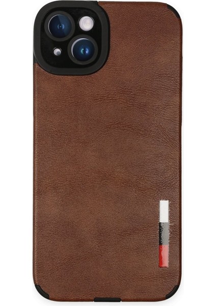 Apple iPhone 14 Kılıf Deri Tasarım Yeni Lüx Silikon