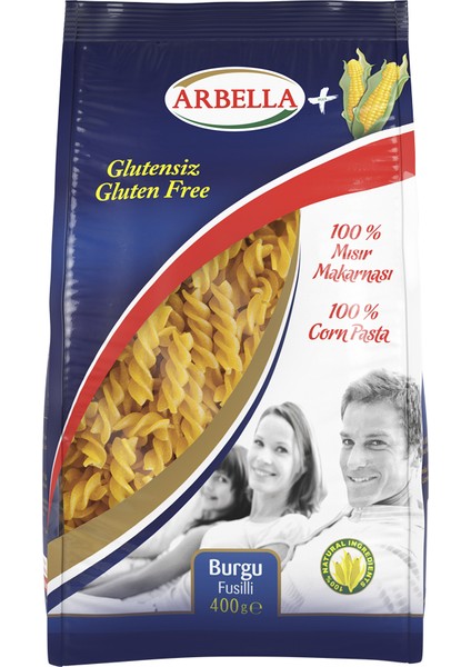 Dola Arbella 3'lü Glutensiz Makarna Seti 400 gr x 3 Adet Arpa Şehriye, Spagetti ve Burgu Makarna