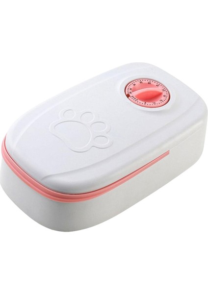 Evcil Hayvanlar Gıda Dağıtıcı Kedi Gıda Konteyneri Tek Yemek Pembe (Yurt Dışından) indirimleri