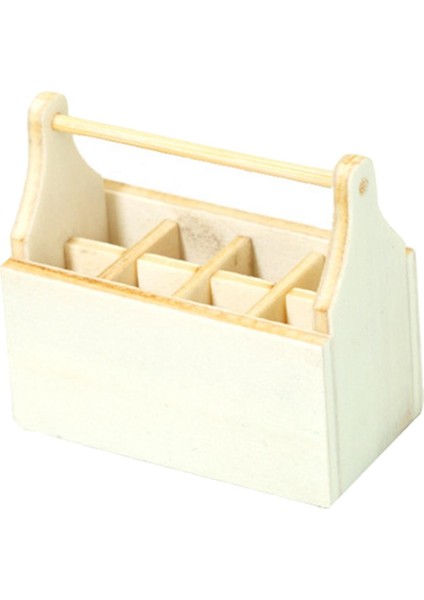 Simülasyon Dollhouse Aracı Kutusu Dollhouse Dekor Aksesuar 1:12 Boys Wood Için Ölçek (Yurt Dışından) modelleri