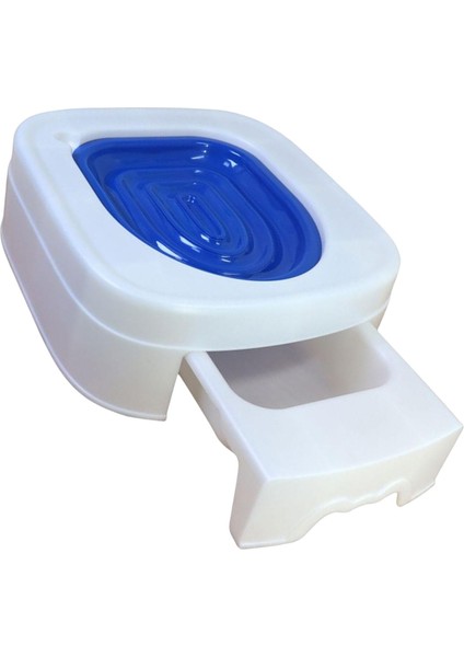 Urinal Koltuk Açık Çöp Kutusu Tepsisi Yatak Tuvalet Ped Kedi Tuvalet Eğitim Mavi (Yurt Dışından) fırsatları