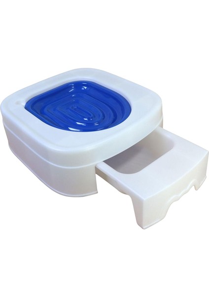 Urinal Koltuk Açık Çöp Kutusu Tepsisi Yatak Tuvalet Ped Kedi Tuvalet Eğitim Mavi (Yurt Dışından) indirimleri