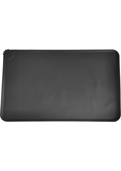 Köpek Kedi Besleme Mat Su Geçirmez Placemat Pet Placemats Yiyecek Ve Su Siyah (Yurt Dışından)