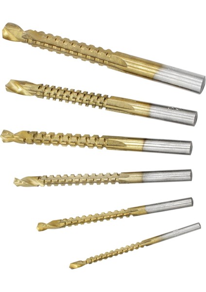 6x Twist Matkap Bit Seti Direnci Çok Fonksiyonlu Isı (Yurt Dışından)
