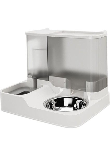 Otomatik Köpek Su Dağıtıcı Kedi Besleyici Pürüzsüz Kenarlar Yiyecek ve Su Temini gri (Yurt Dışından) fırsatları