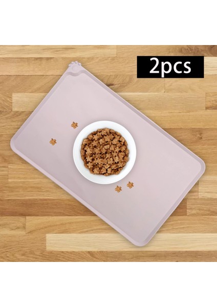 Yükseltilmiş Kenarları ile Köpek Maması Paspası Su Kasesi Paspaslar Petken Pembesi Için Evcil Hayvan Besleme Paspası (Yurt Dışından) fiyatları